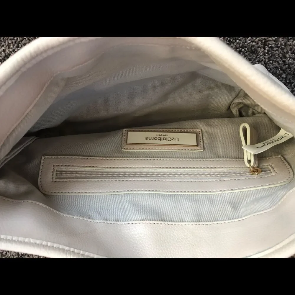 NWT Liz Claiborne Leather Hobo